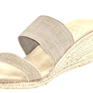 Charleston Shoe Company-Espadrille wedge heel